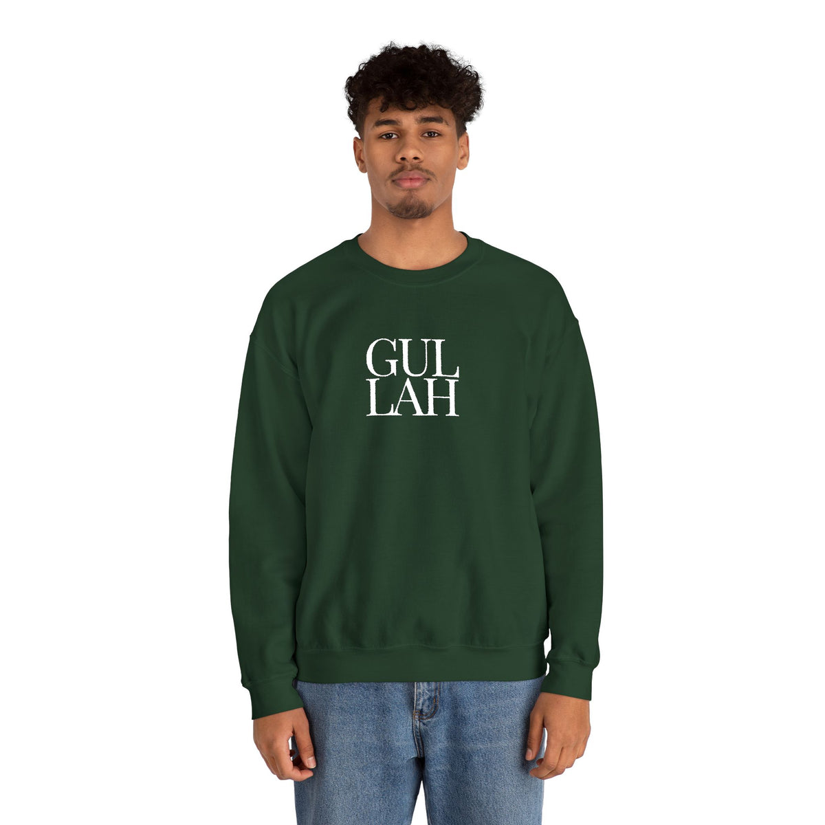 Embroidered Gullah Unisex Heavy Blend™ Crewneck Sweatshirt