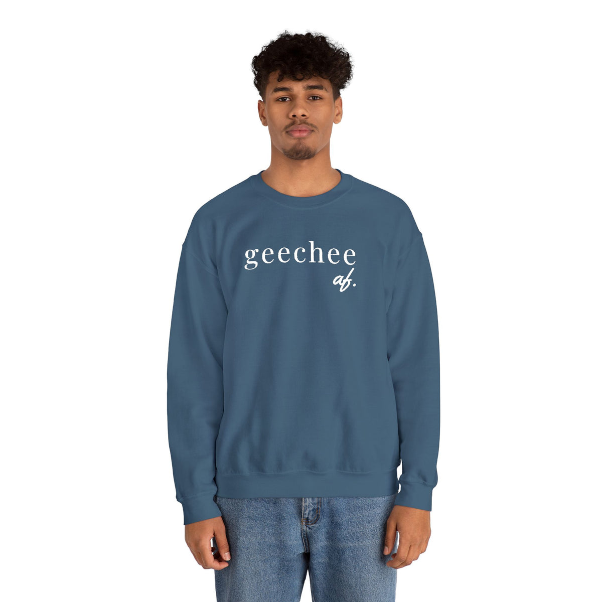 Embroidered GAF Unisex Heavy Blend™ Crewneck Sweatshirt
