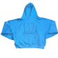 GTNT “Sonny Blue” Cropped Zip Hoodie