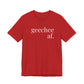 Geechee AF Jersey Short Sleeve Tee