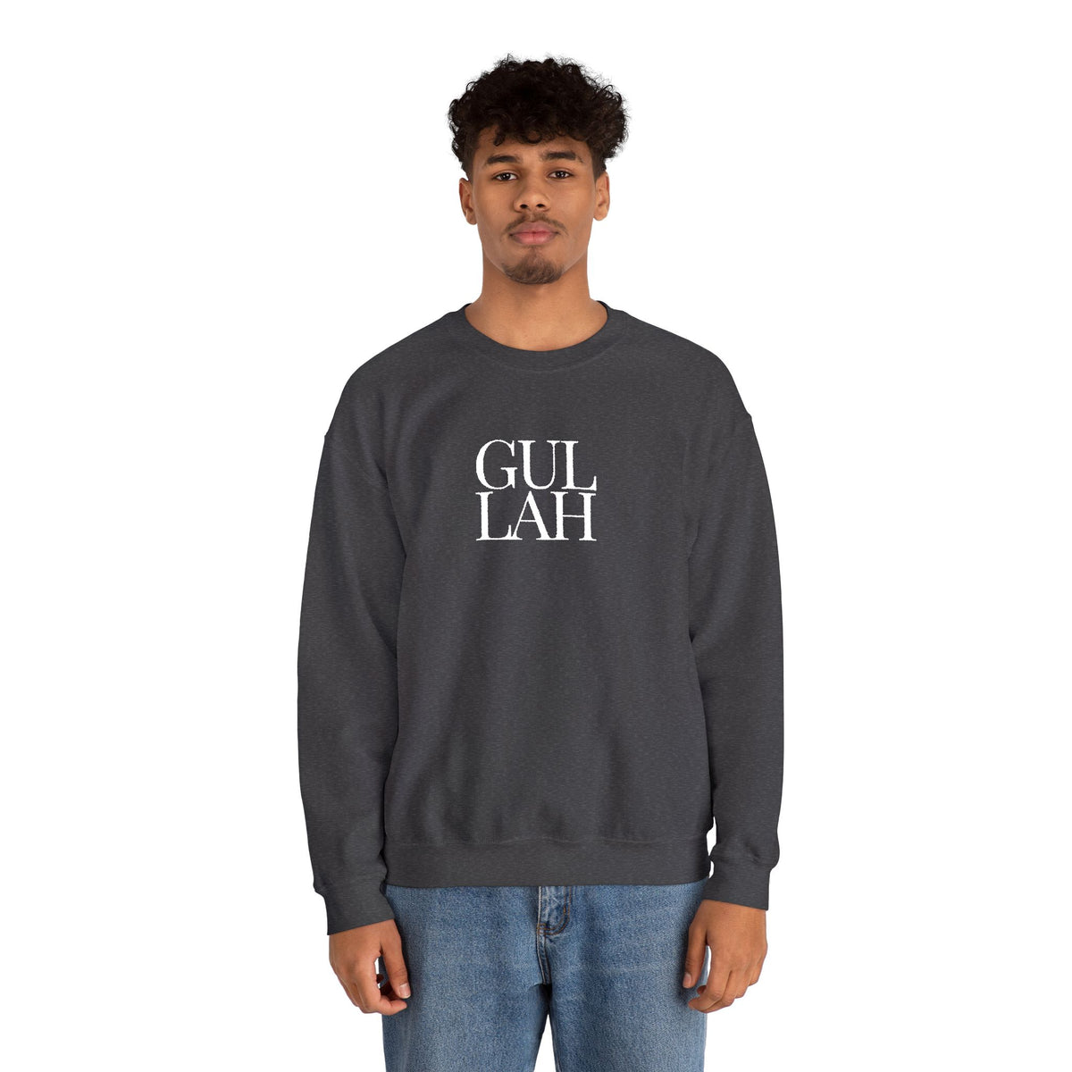 Embroidered Gullah Unisex Heavy Blend™ Crewneck Sweatshirt