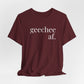 Geechee AF Jersey Short Sleeve Tee