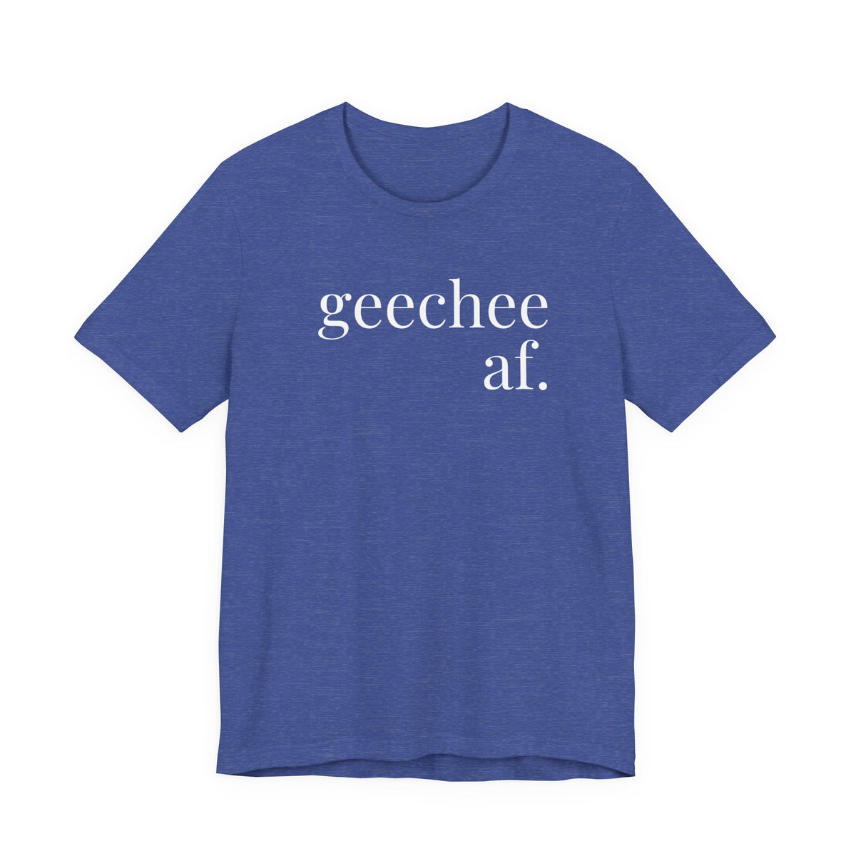 Geechee AF Jersey Short Sleeve Tee