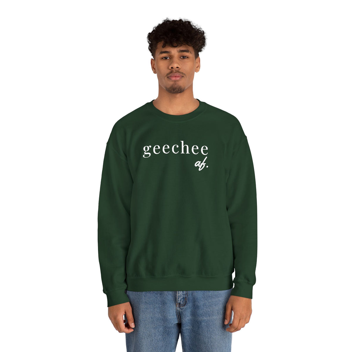 Embroidered GAF Unisex Heavy Blend™ Crewneck Sweatshirt