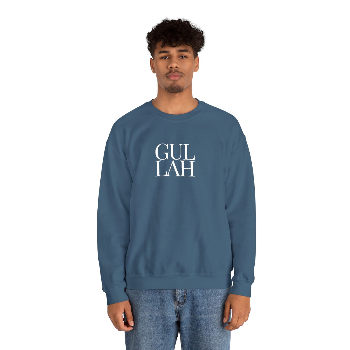 Embroidered Gullah Unisex Heavy Blend™ Crewneck Sweatshirt