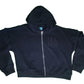 GTNT “Sonny Blue” Cropped Zip Hoodie